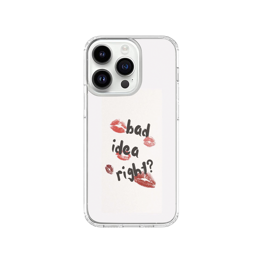 Bad Idea Right Lips Pattern Phone Case.