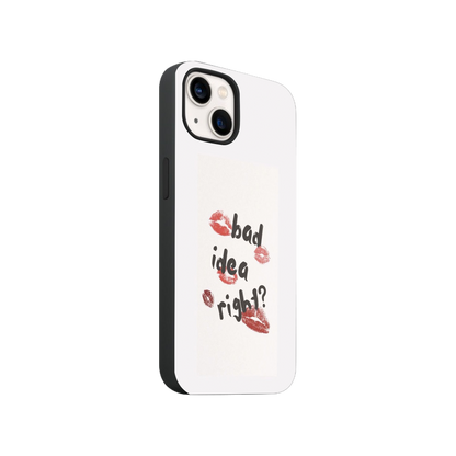 Bad Idea Right Lips Pattern Phone Case.