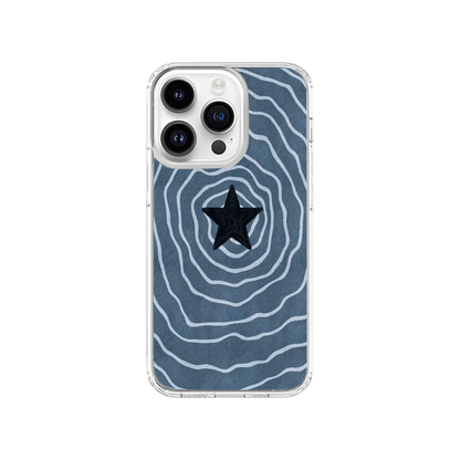 Blue Cosmic Waves Phone Case | Two.
