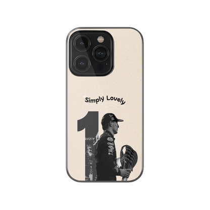 Max Verstappen "Simply Lovely" F1 Phone Case.