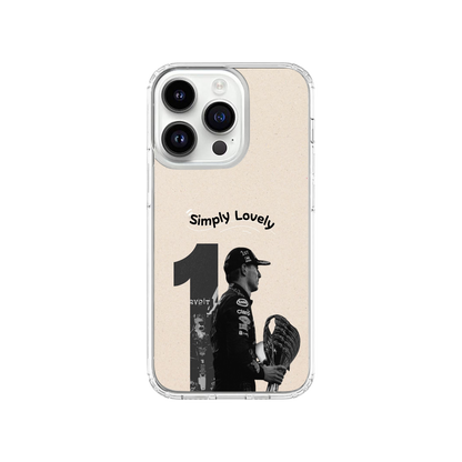 Max Verstappen "Simply Lovely" F1 Phone Case.