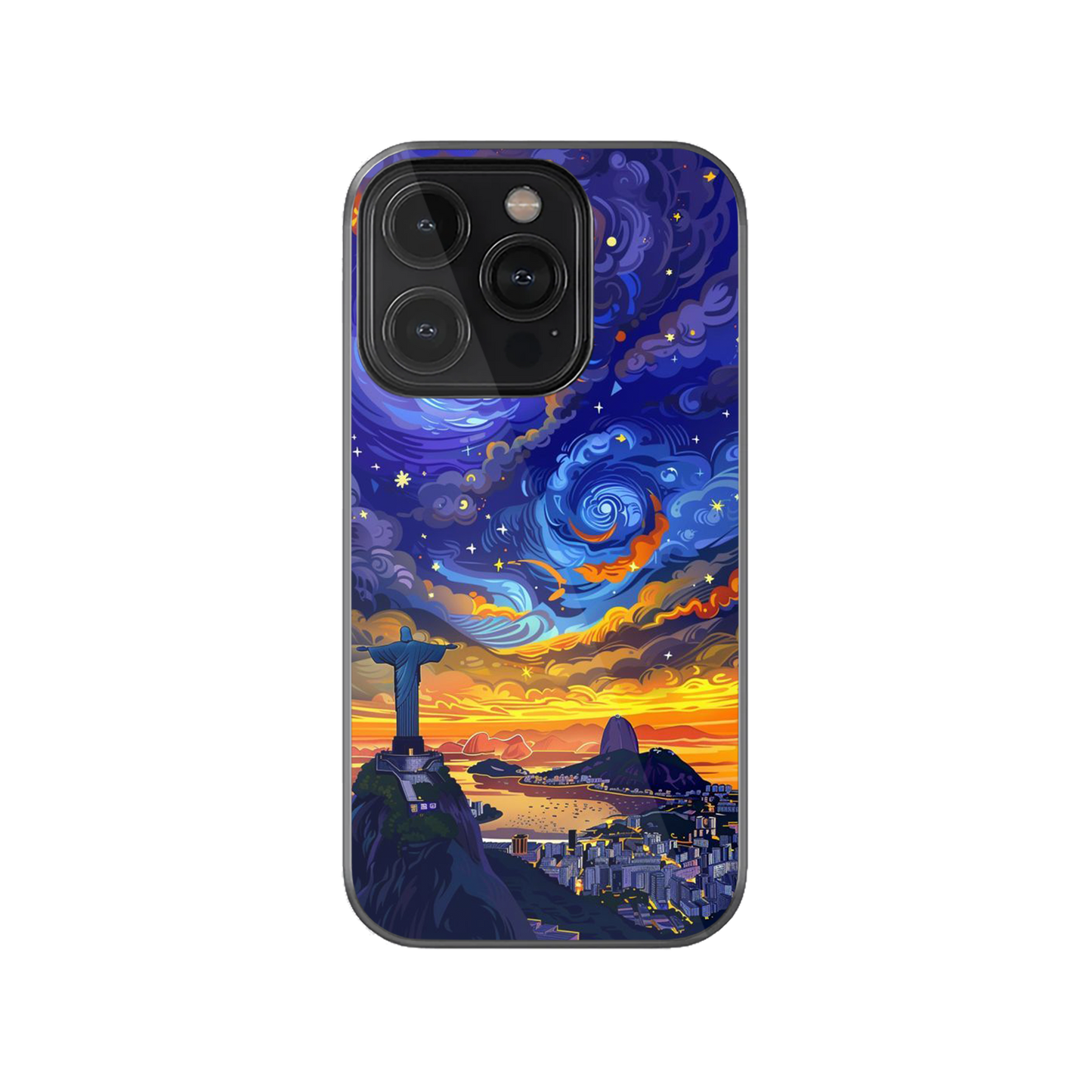 Rio de Janeiro Starry Night Phone Case.