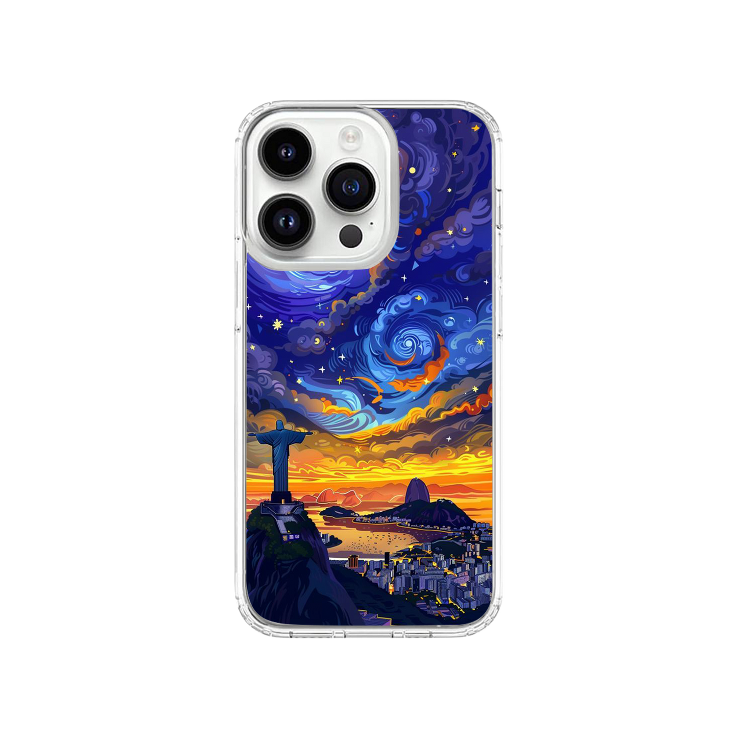 Rio de Janeiro Starry Night Phone Case.