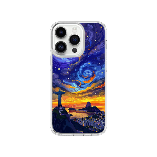 Rio de Janeiro Starry Night Phone Case.