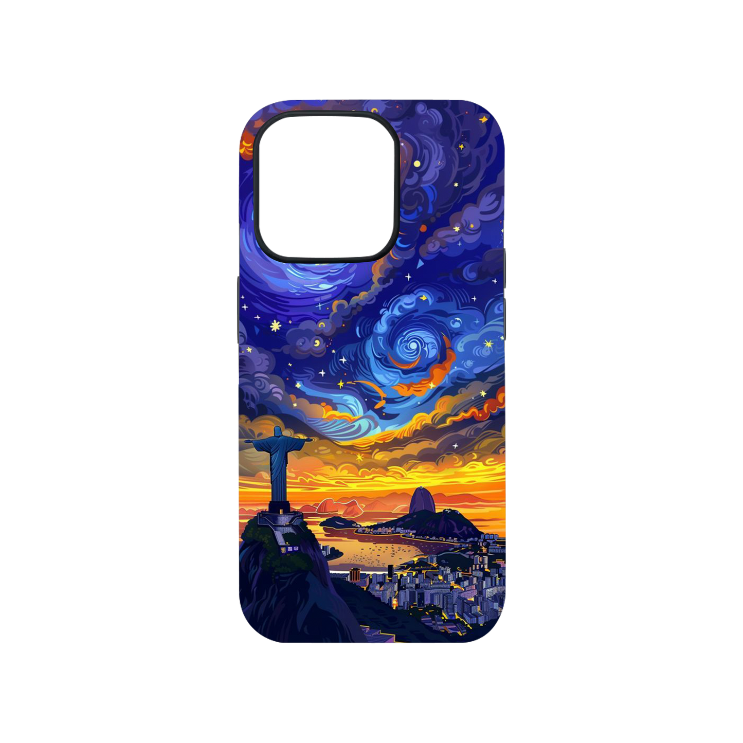 Rio de Janeiro Starry Night Phone Case.