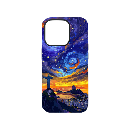Rio de Janeiro Starry Night Phone Case.