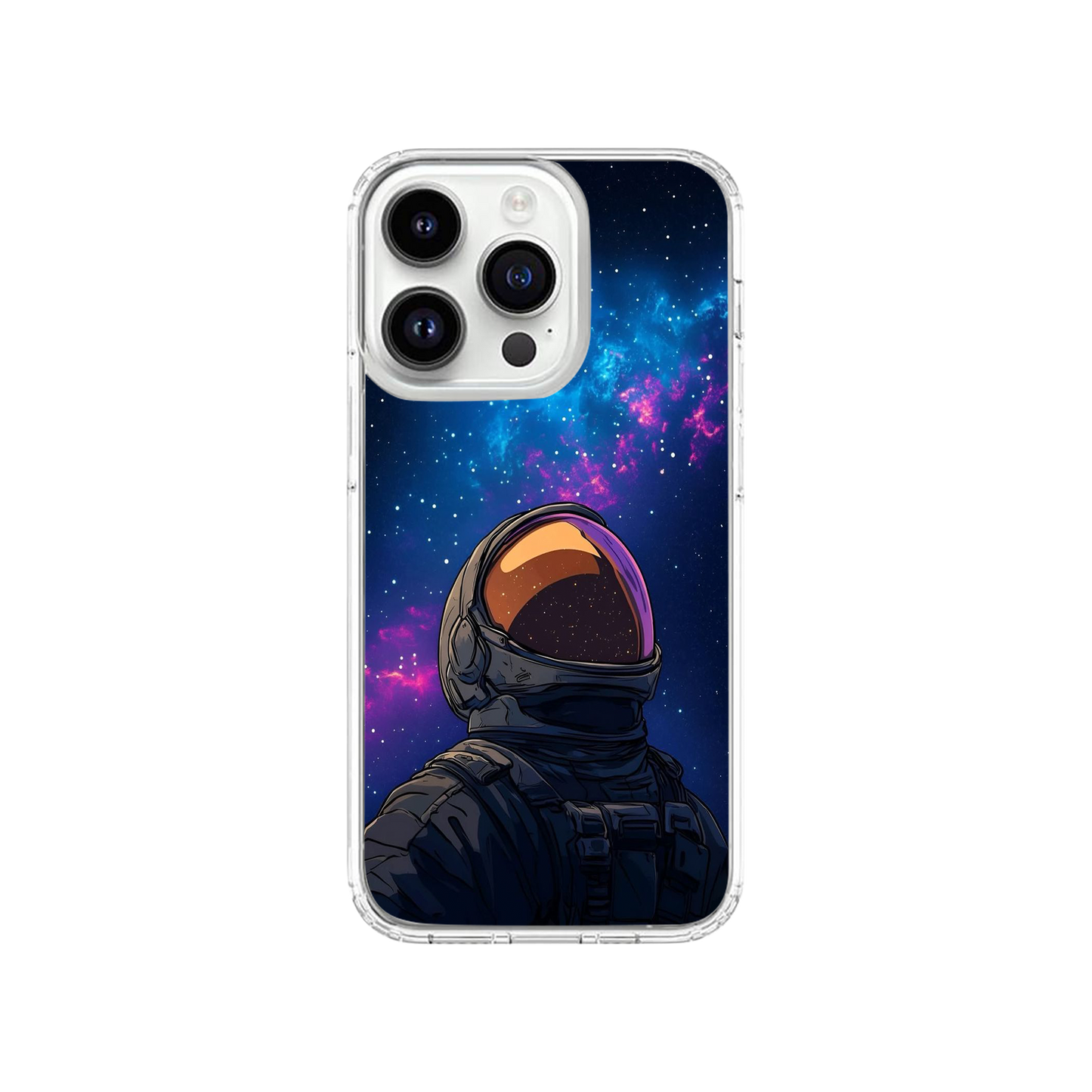Galaxy Explorer Astronaut Phone Case.