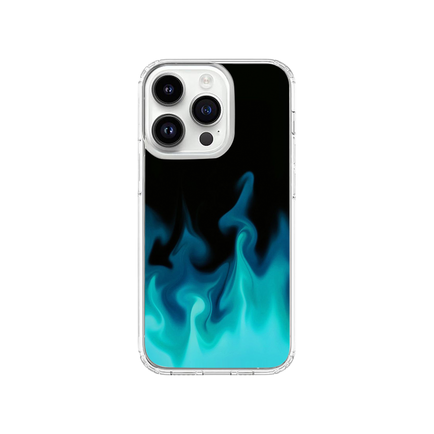 Neon Flames Phone Case.