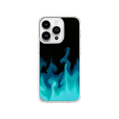 Neon Flames Phone Case.