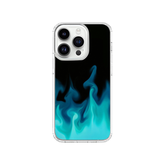 Neon Flames Phone Case.