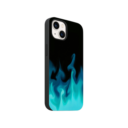 Neon Flames Phone Case.