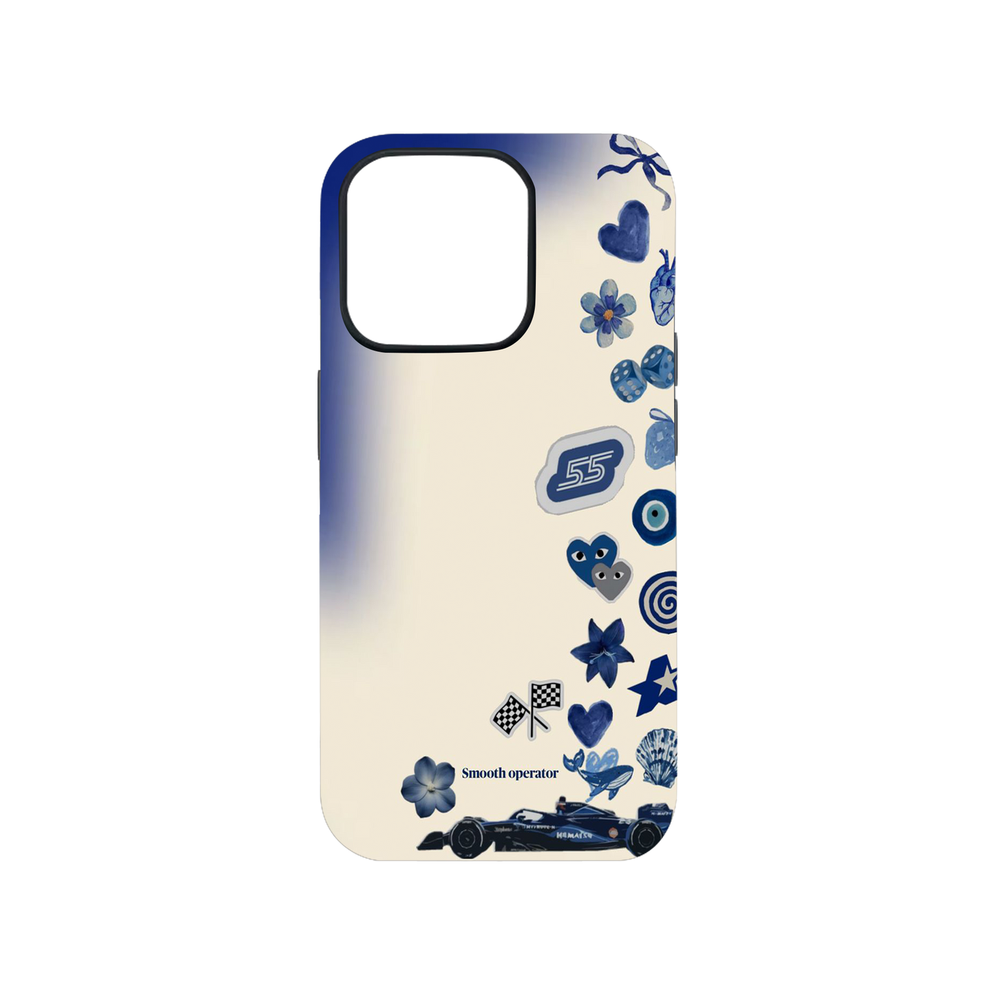 Smooth Operator 55 F1 Phone Case.