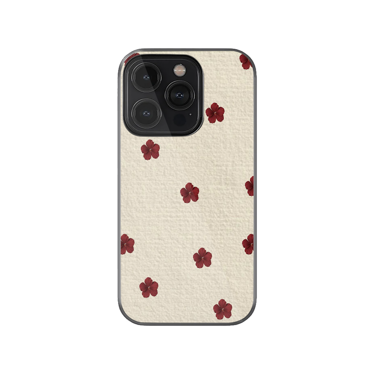 Cute Red Flowers Phone Case.