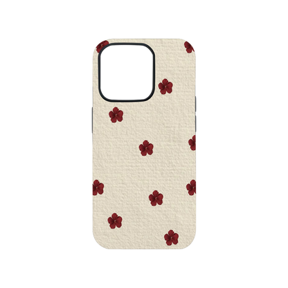 Cute Red Flowers Phone Case.