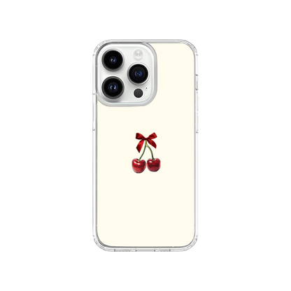 Aesthetic Red Cherries Phone Case.