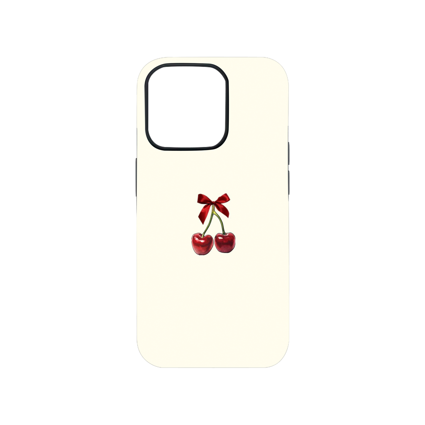 Aesthetic Red Cherries Phone Case.