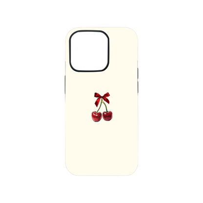 Aesthetic Red Cherries Phone Case.