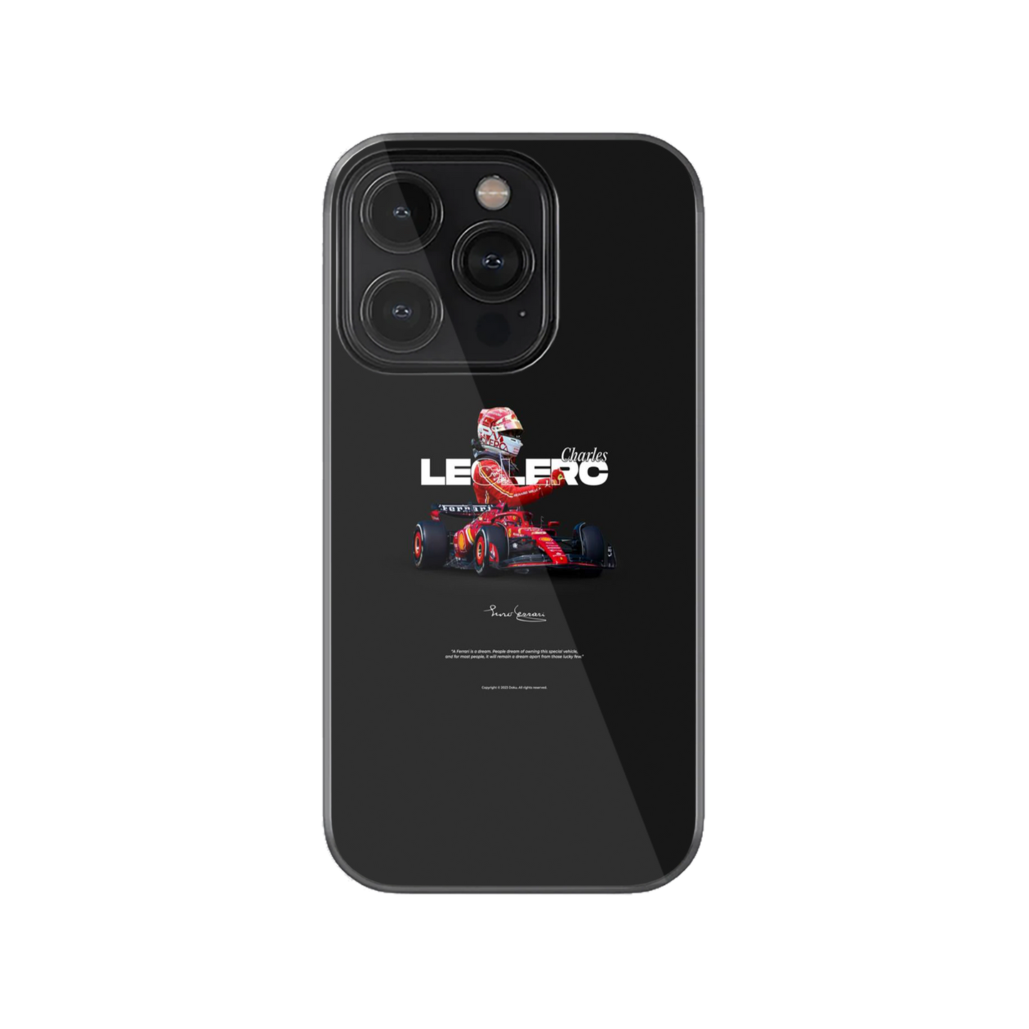 Charles Leclerc Phone Case | Three.