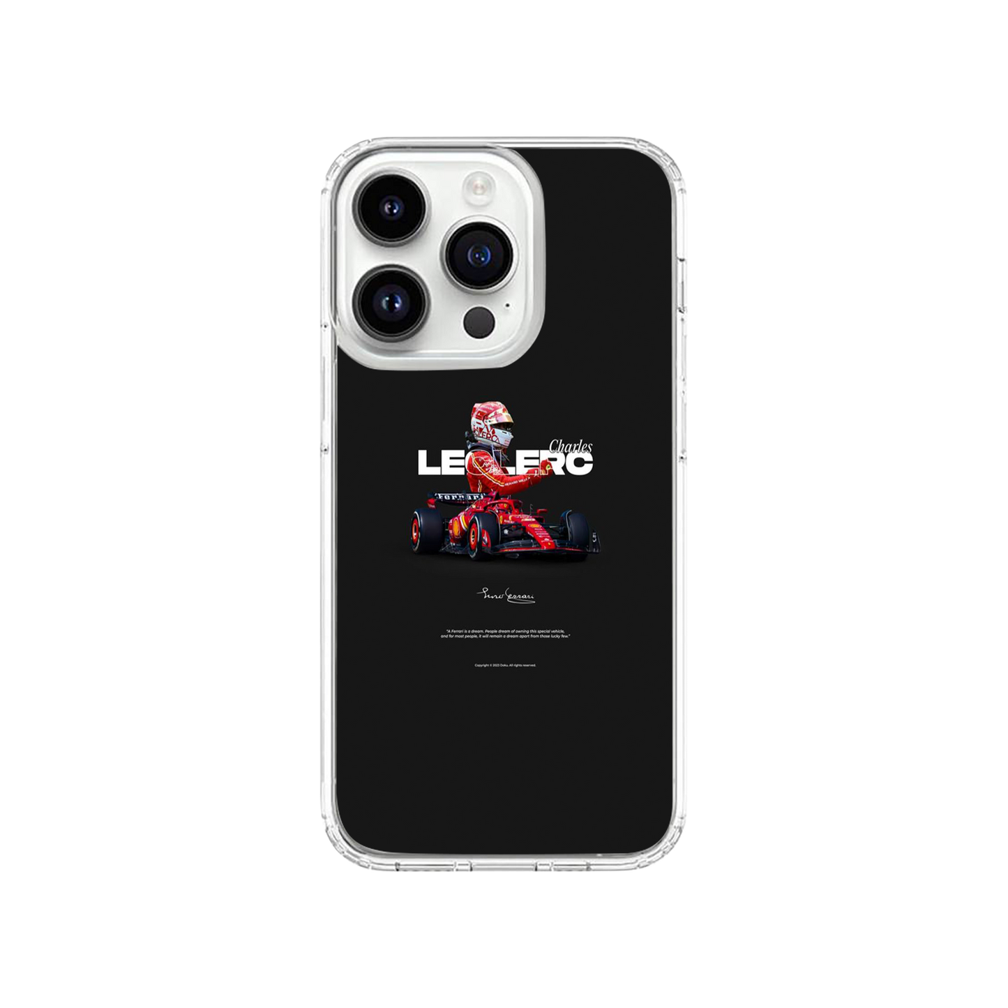 Charles Leclerc Phone Case | Three.