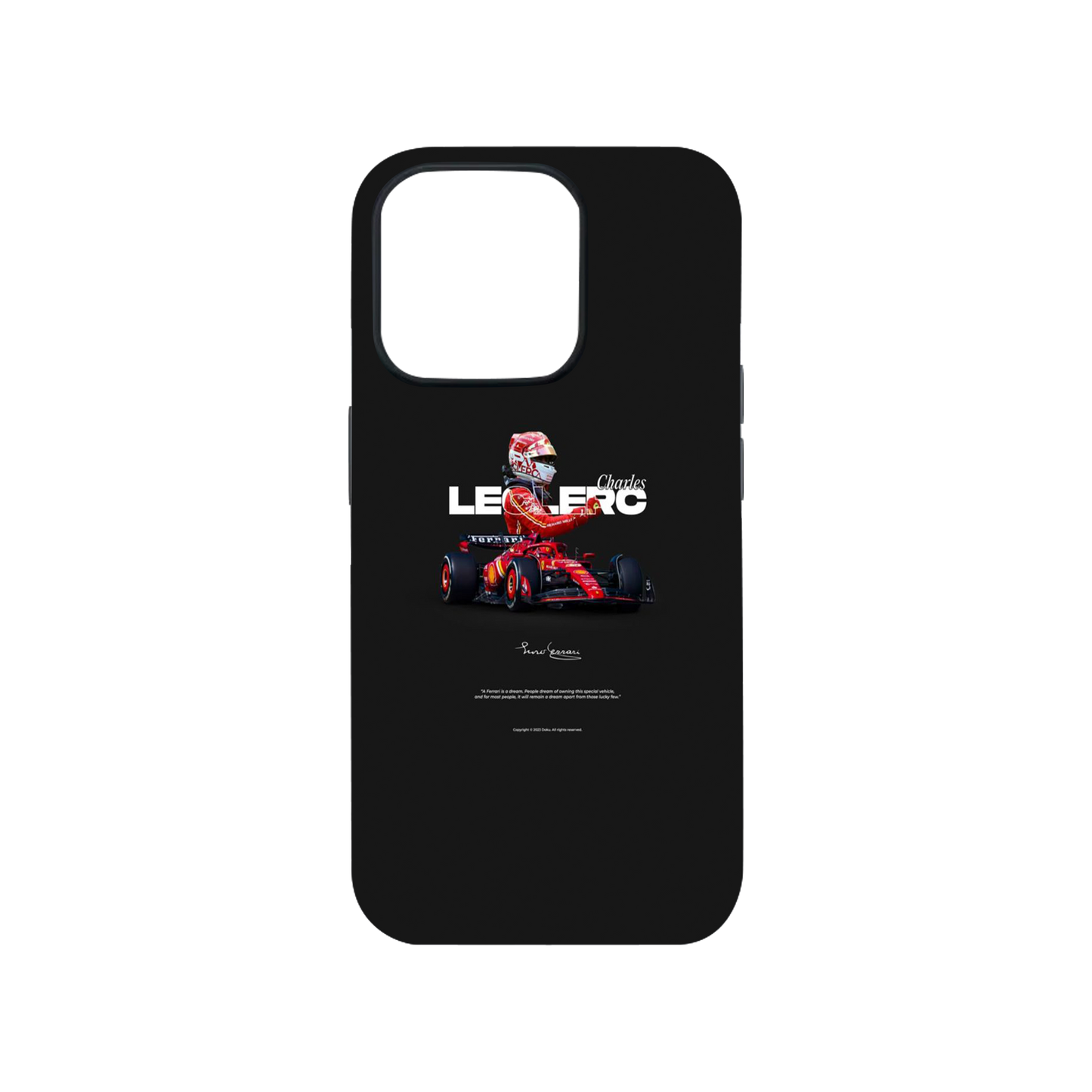 Charles Leclerc Phone Case | Three.