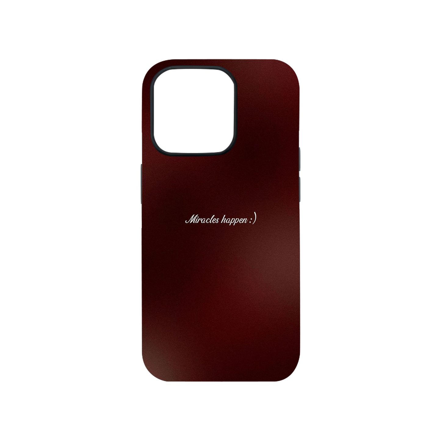 Miracles Happen Phone Case.