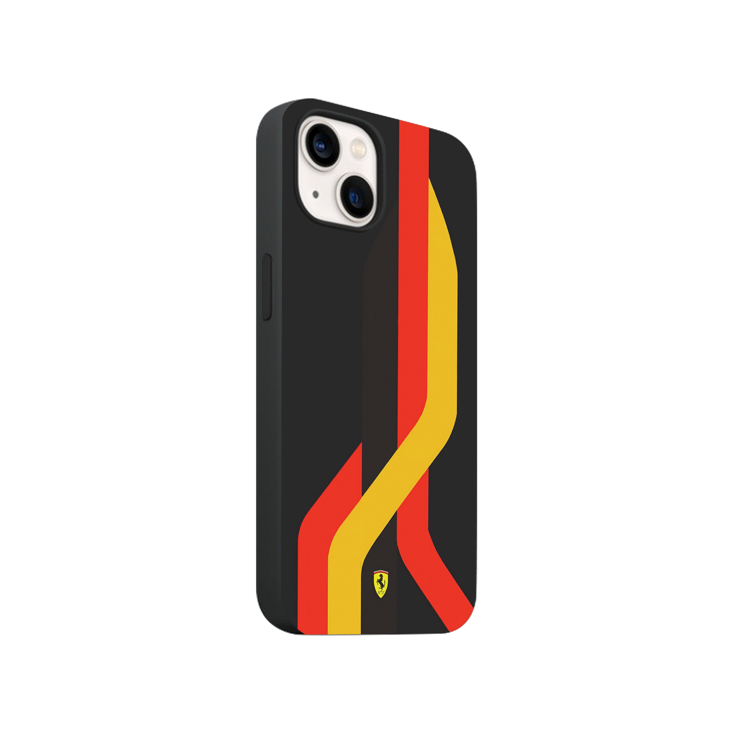 Scuderia Ferrari Red Yellow Black Stripes Phone Case.