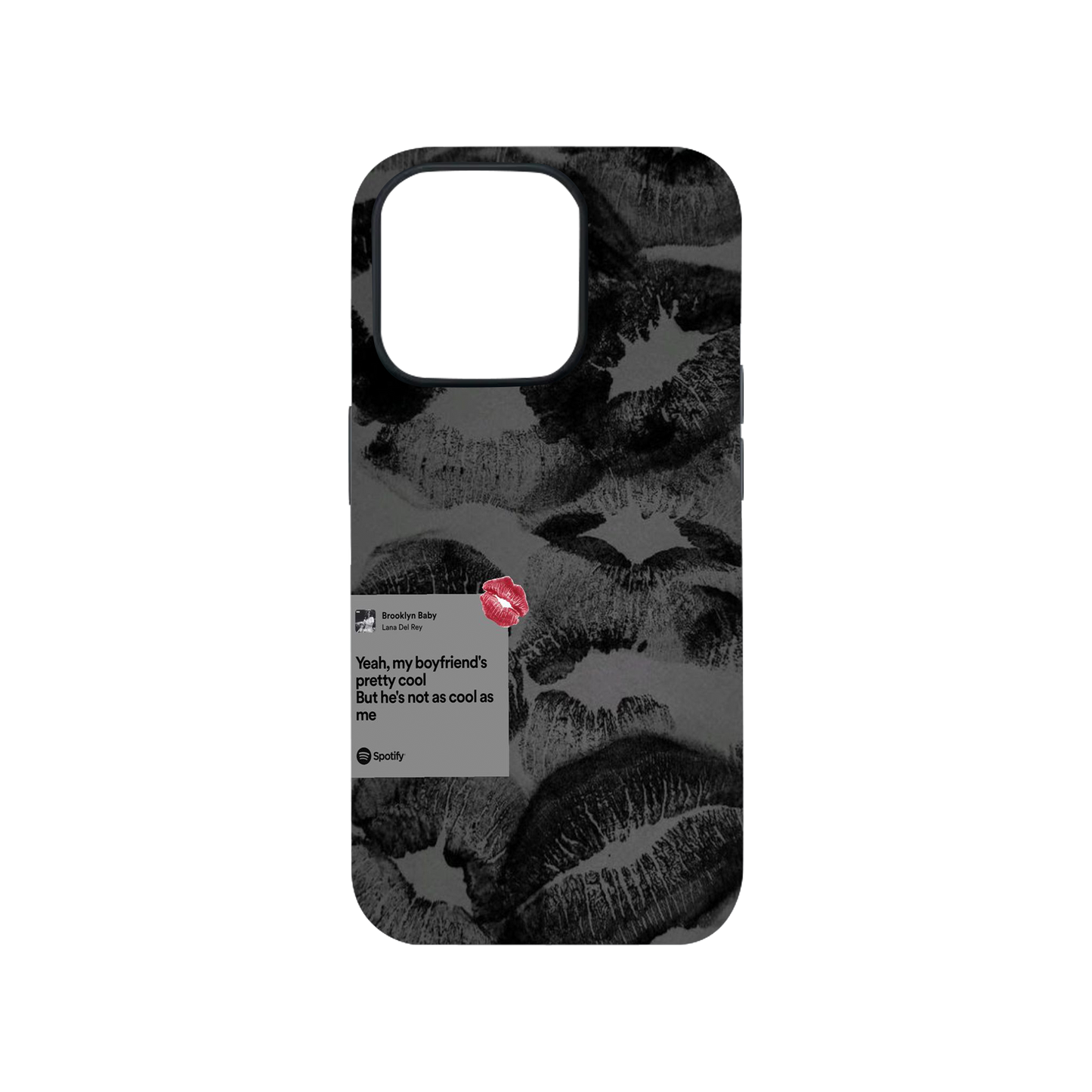 Lana Del Rey Brooklyn Baby kissy Lips Phone Case.