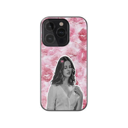 Lana Del Re Kisses Pattern Phone Case.