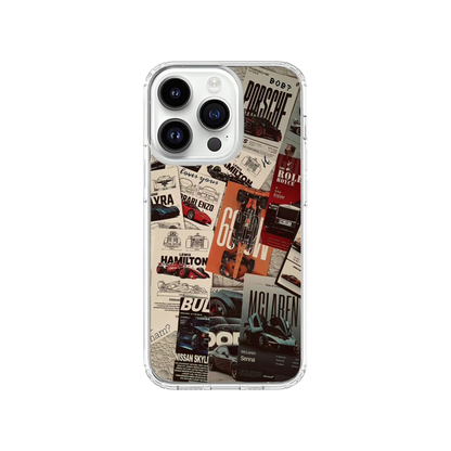 Super Cars Collage Phone Case.