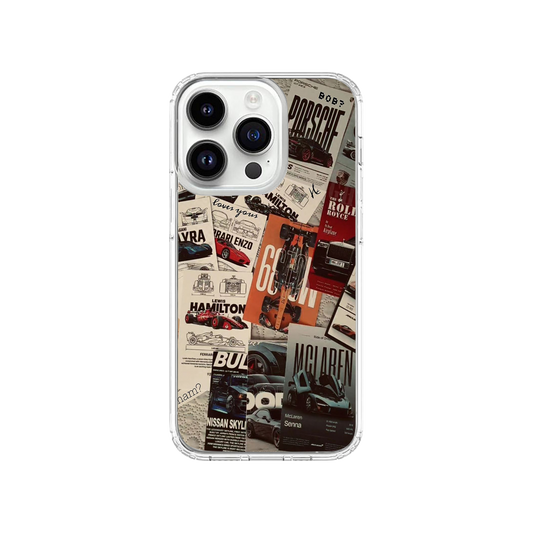 Super Cars Collage Phone Case.