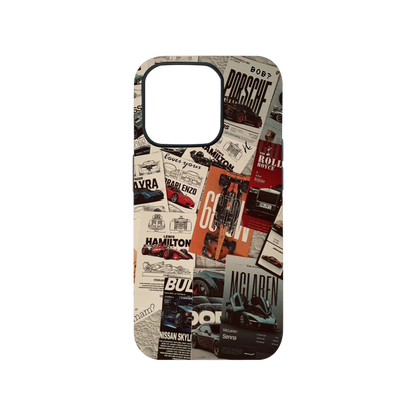 Super Cars Collage Phone Case.