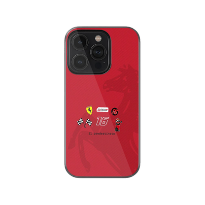 Ferrari Leclerc 16 Phone Case.