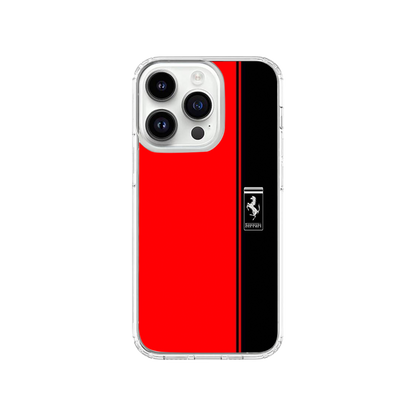 Ferrari Red & Black Phone Case.