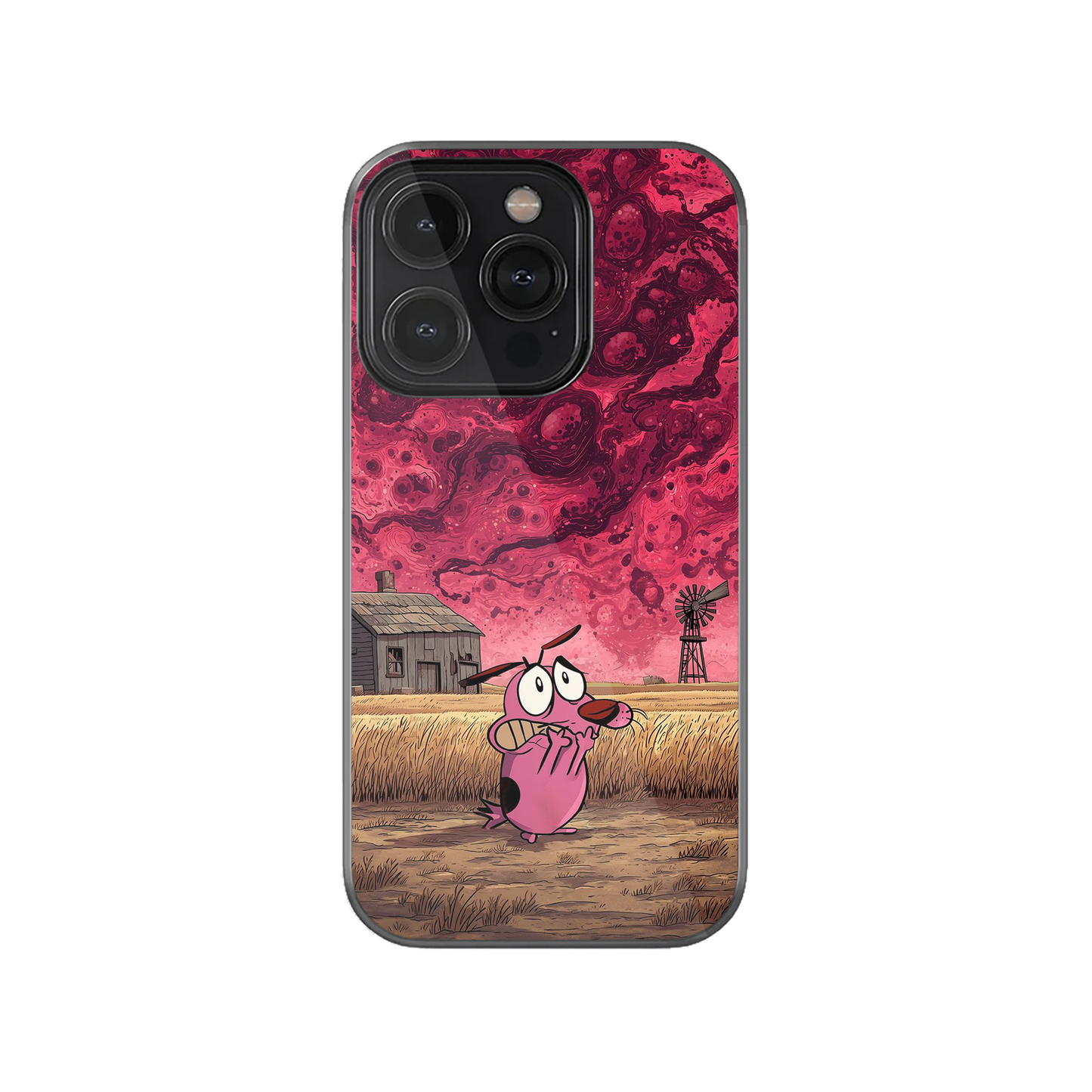 Courage the Cowardly Dog Phone Case.
