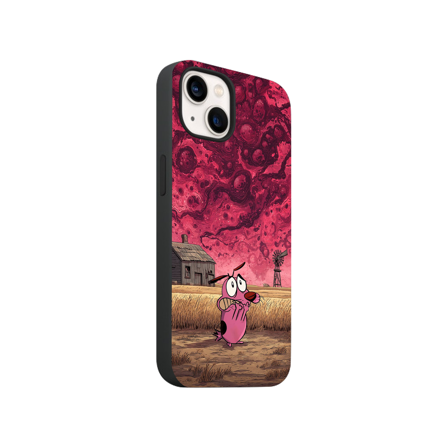 Courage the Cowardly Dog Phone Case.