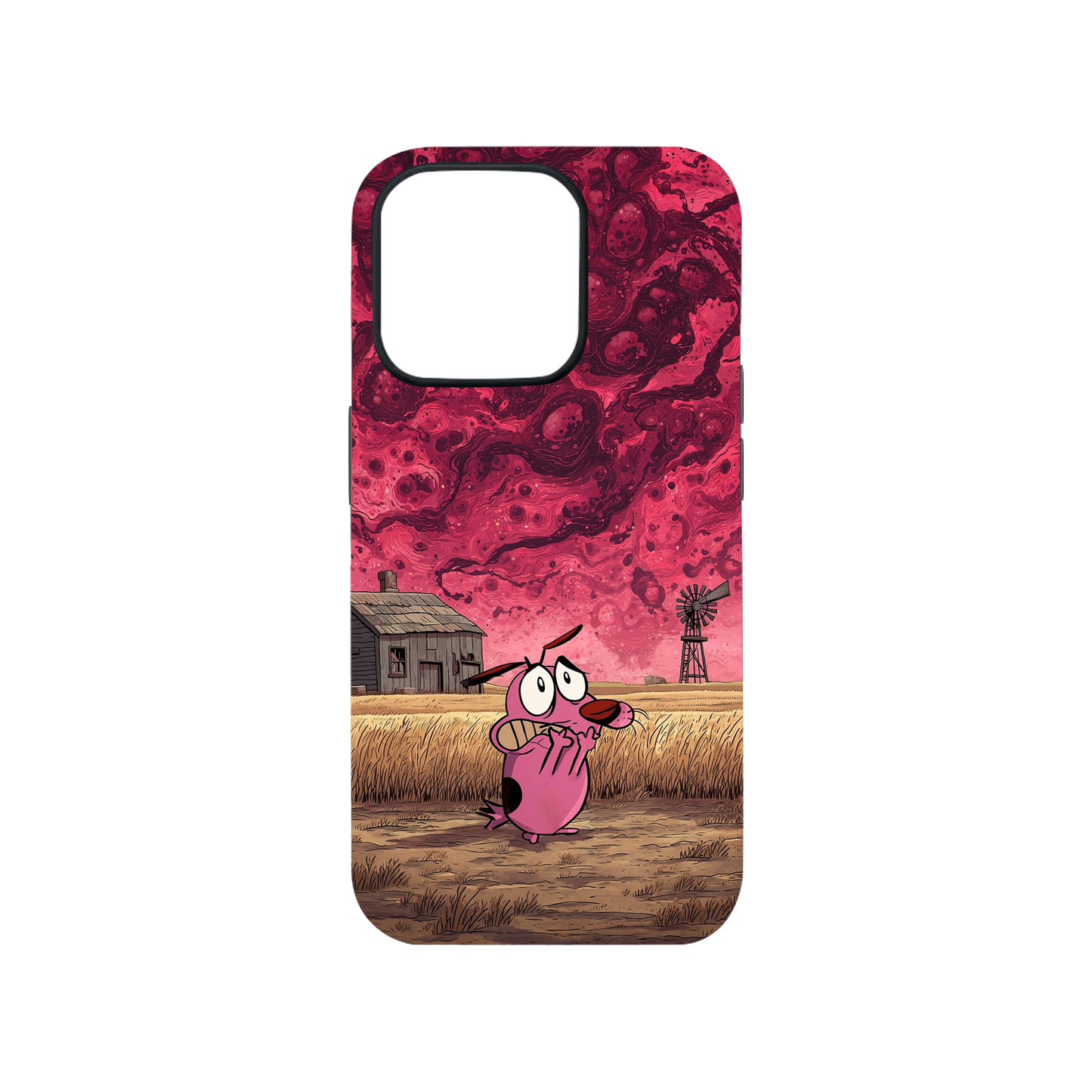 Courage the Cowardly Dog Phone Case.