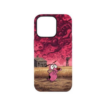 Courage the Cowardly Dog Phone Case.