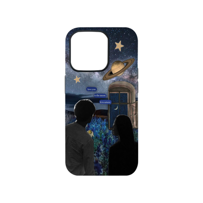 The Saturn & Moon Promise Phone Case.