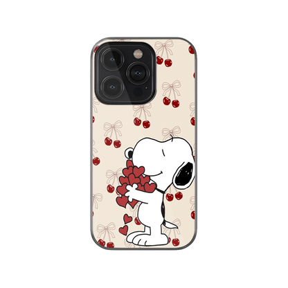 Snoopy & Cherries Valentine's Phone Case.