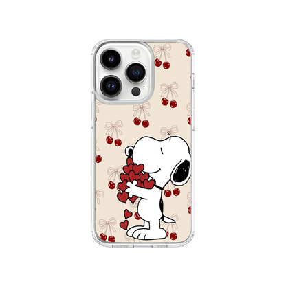 Snoopy & Cherries Valentine's Phone Case.