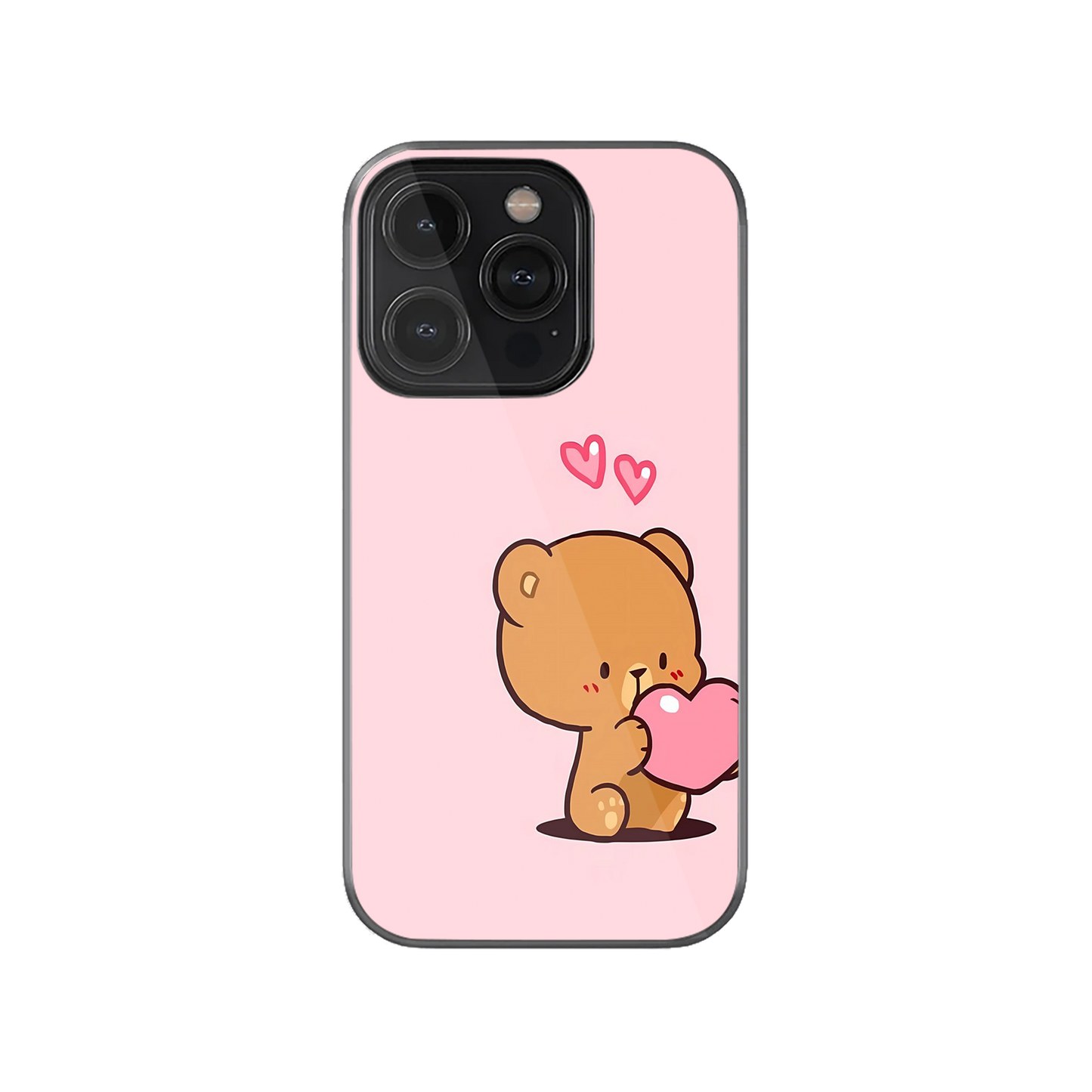 "Cute Dudu Giving His Heart" Matching Phone Case.