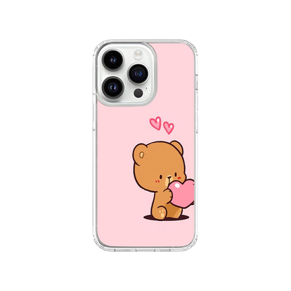 "Cute Dudu Giving His Heart" Matching Phone Case.