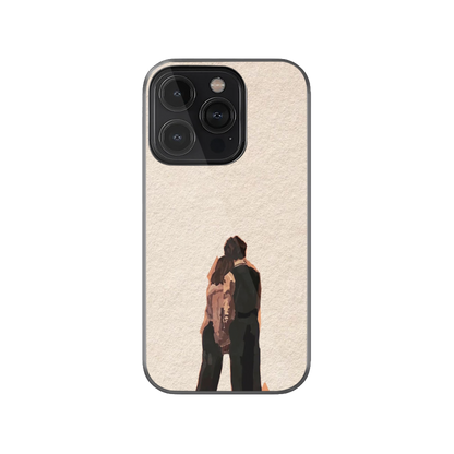 Minimalist Couple Art Phone Case.