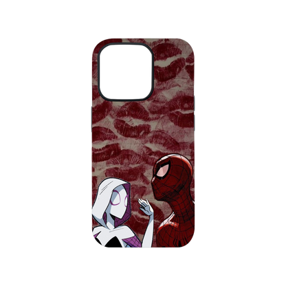 Gwen & Miles Love Kiss Pattern Phone Case.