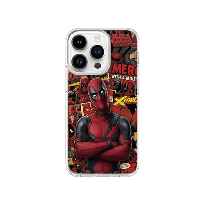 Deadpool Collage Phone Case.
