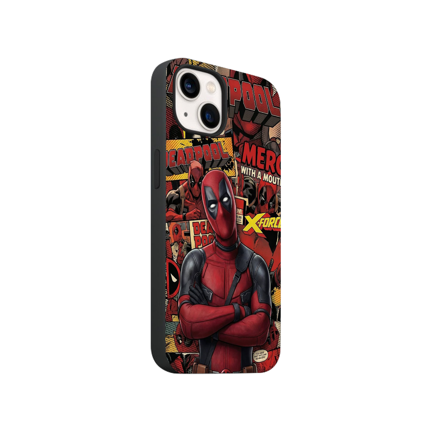 Deadpool Collage Phone Case.