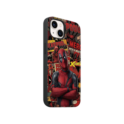 Deadpool Collage Phone Case.