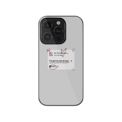"Say Yes To Heaven" Spotify Lyrics Phone Case.