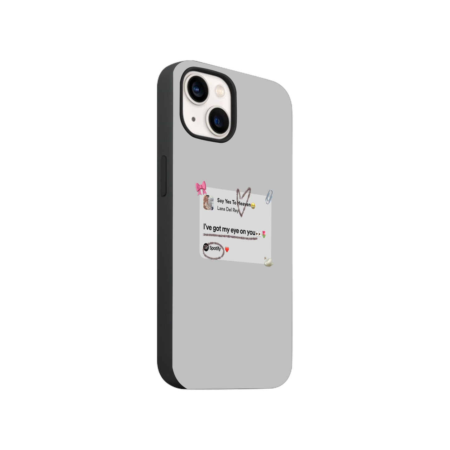 "Say Yes To Heaven" Spotify Lyrics Phone Case.