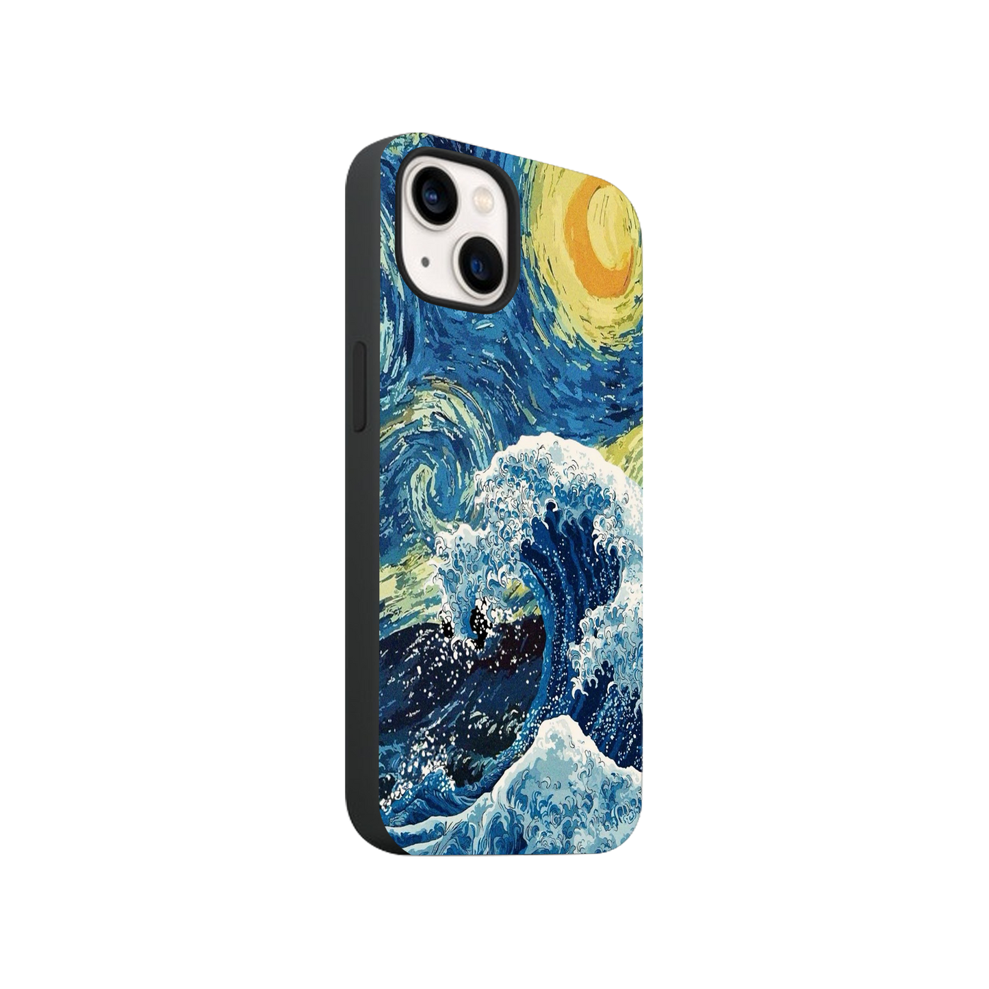 Van Gogh X The Great Waves Phone Case.